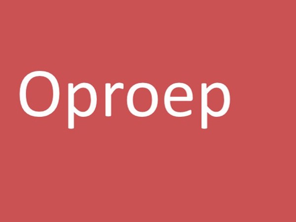 oproep