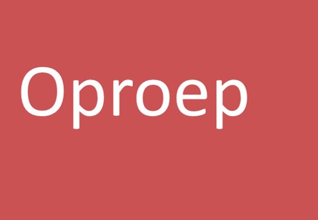 oproep