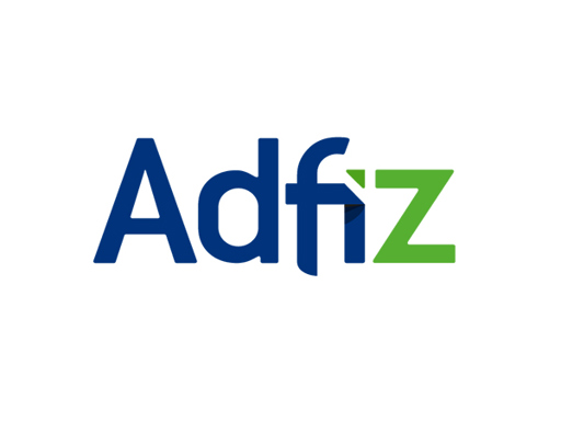 Adfiz Logo Witte Rand